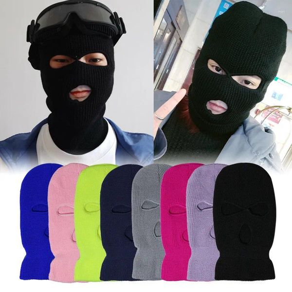 Boinas de invierno para hombre, pasamontañas, mascarilla facial, calentador de cuello, gorros para niñas, gorro para mujer, gorro de media para motocicleta para hombre