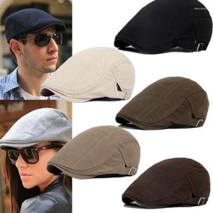 Bérets hommes Strt Sboy chapeau printemps automne hiver rétro britannique béret chapeaux pointe peintre casquettes avant Gatsby Cabbie