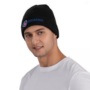 Berets Men Femmes Tricot Beanie Sweden Saabs Scanias Accessoires chauds Hiver Tricoter Skull Cap Brees Skullies