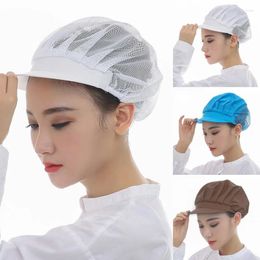 Baretten Heren Dames Mesh Werkhoed Stofdicht Chef El Bakery Keuken Uniform Werkkleding Cap