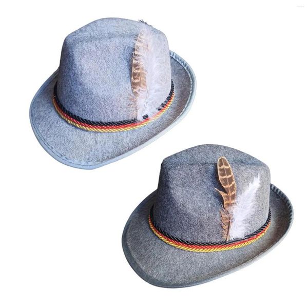 Boinas Sombrero Fedora Para Hombre Gorra Con Ala Rizada Vestido De Lujo De Invierno Bombín Estético Jazz Para Eventos De Viajes En La Playa Al Aire Libre Alemán