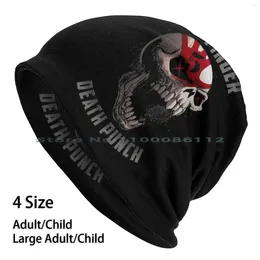 Beretten metaal 5fdp-vijf vingerverhuizingen gebreide hoed Logo Death punch prullloze gebreide Skullcap cadeau casual creatief
