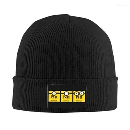 Baretten Minione Cartoon Motorkap Hoed Gebreide Mannen Vrouwen Hip Hop Unisex Wetenschap Chemie Grappen Winter Warme Mutsen Cap