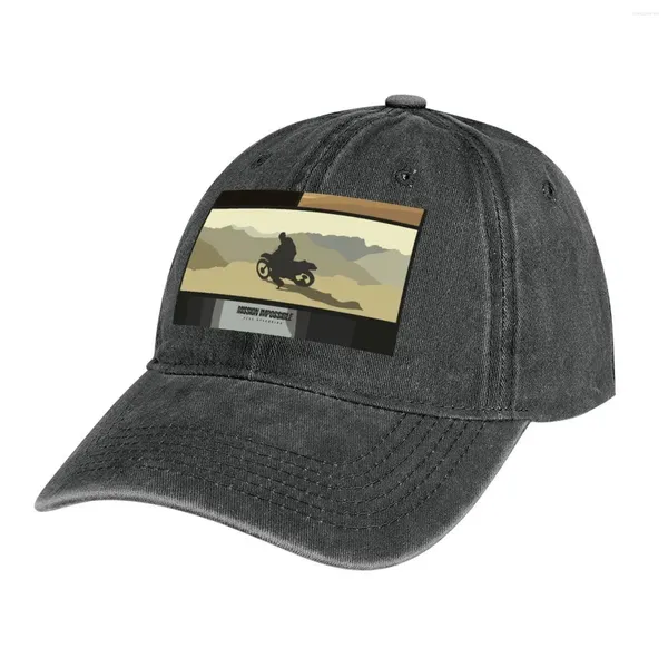 Bérets Mission Impossible: Dead Reckoning Cowboy Hat Casquette militaire Homme Party Baseball pour hommes femmes