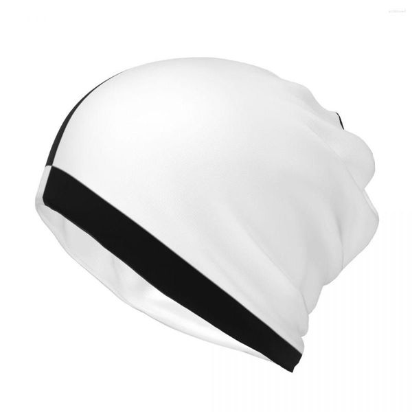 Boinas Mod Four Square Black Multifunción Beanie Hat Moderno para adultos Adecuado Diario Tela suave Bonito regalo