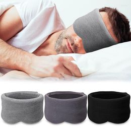 Beretten Modaal katoen slaapoogmasker draagbaar slaap dutje adequate arcering patch reizen ademende dagavond voor mannen en vrouwen