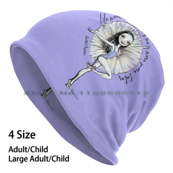 Bérets Plus Tutus Bonnets Tricot Chapeau Ballet Mode Bérénice La Placa Pointe Chaussures Amour Pour Danseur Danseurs Papier