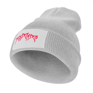 Bérets Motomami Logo Rouge Tricoté Chapeau De Luxe Homme Enfants Designer Femme Chapeaux Hommes