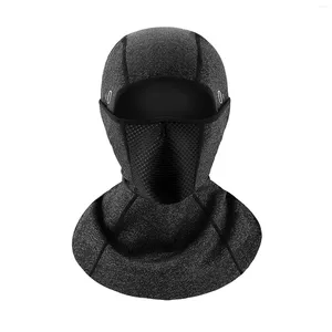 Bérets Moto Balaclava Moto Masque Complet Ski Coupe-Vent Respirant Couvre-chef Motocross Cyclisme Biker Capuchon Pour Hommes Femmes