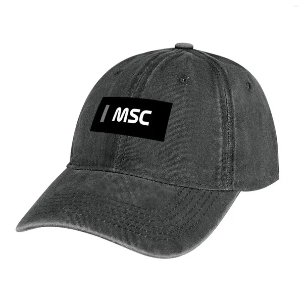 Bérets MSC.Chapeau de cowboy dans le capot, casquette de marque d'anniversaire pour hommes et femmes, vêtements de golf pour hommes, saison 2024