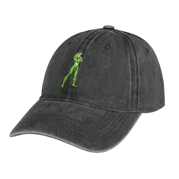 Bérets Muscle Frog obtient ces gains Cowboy Hat Designer Golf Man Anime Ladies Men's