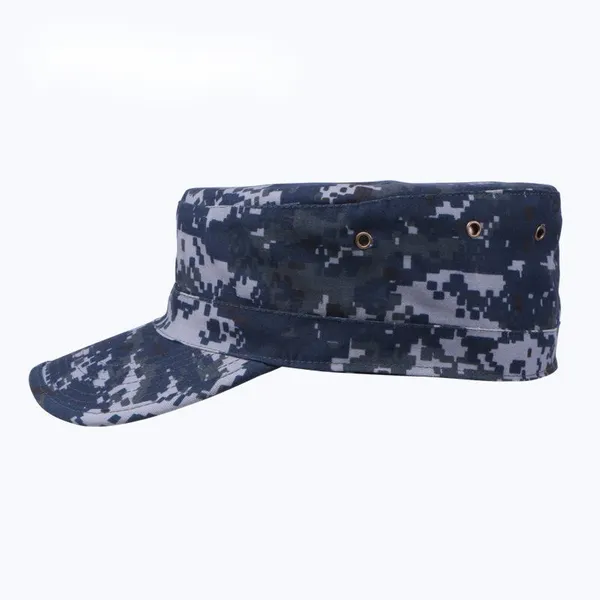 Bérets bleu marine numérique océan militaire casquette Partol Train Camouflage chapeau randonnée Camping pêche porter armée Combat