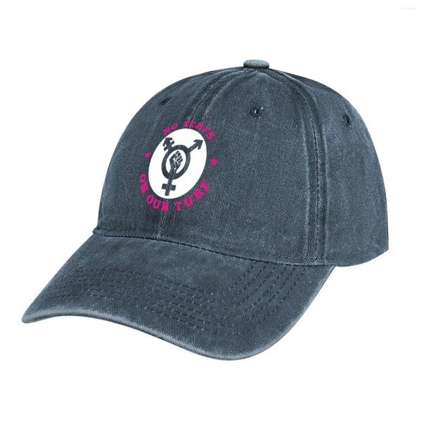 Bérets No Terfs On Our Turf Cowboy Hat Gentleman Alpinisme Cosplay Vêtements de Golf pour Femmes Hommes