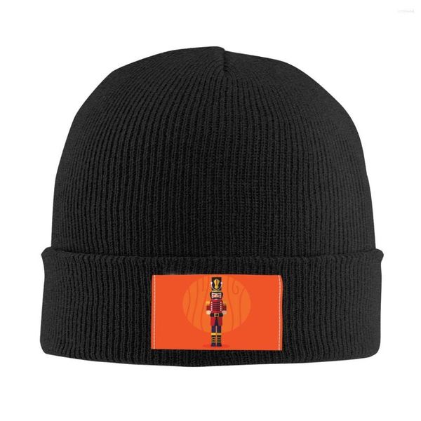 Boinas Cascanueces Soldado Juguete Skullies Gorros Gorros Unisex Invierno Cálido Sombrero de punto Hip Hop Adulto Feliz Navidad Gorros Gorro de esquí