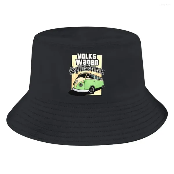 Berets Old Retro Car Unisexe Bob Bucket Hats Hommes et femmes CAP CARE CARE CARE CARE CARE CAPRE