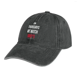 Boinas Los jueves vemos Greyx27; s Essentialcap Cowboy Hapad Hapher Luxury Horse Beach Bag Sun Hats for Women Men's