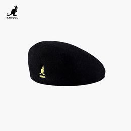 Bérets Original béret 504 laine casquette hommes femmes chapeau mode casquettes dames couleur unie décontracté hiver chapeaux automne et 230906