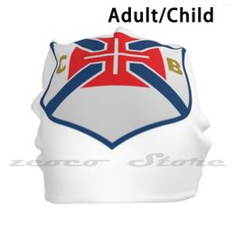 Bérets Os Belenenses bonnet en tricot élastique doux motif personnalisé présent casquette fête Football Portugal Football Primeira Liga