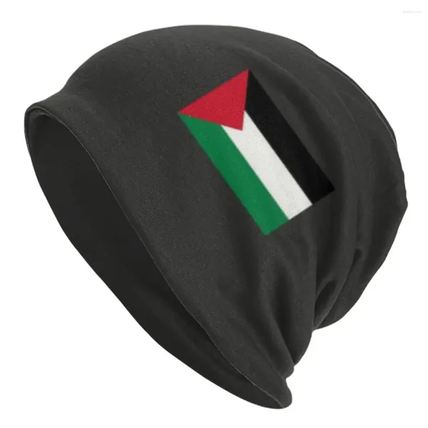 Bérets Palestine drapeau Bonnet chapeau tricot chapeaux hommes femmes Hip Hop unisexe palestinien fier chaud hiver bonnets casquette