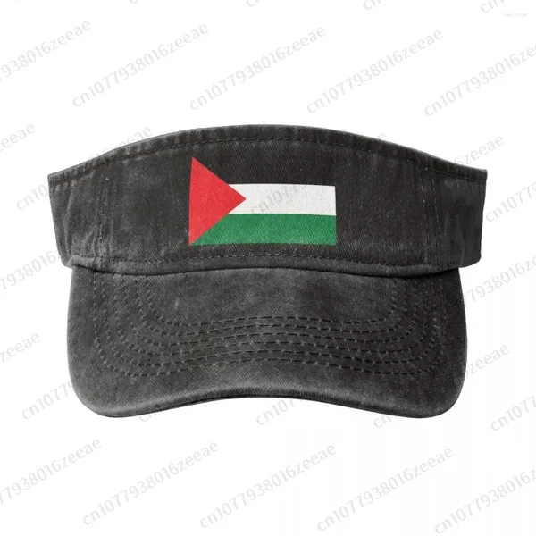Berets Palestines Flag Fashion Cotton Baseball Cap d'été Summer Breathable Men Women Femmes Réglable Sun Sun