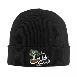 Bérets palestinien Palestine olivier tricoté chapeau bonnets automne hiver chapeaux chaud acrylique mode casquettes pour hommes femmes