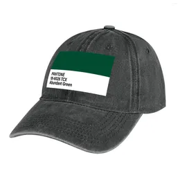 Berets Pantone 18-6026 TCX overvloedige groene cowboy hoed militaire cap man vissen snapback mannen dames