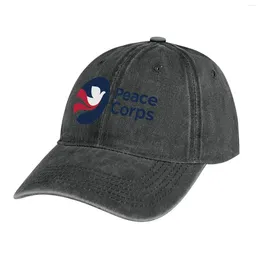 Baretten Peace Corps Vrijwilliger Cowboyhoed Fluffy Fishing Cap Designer Golf Dameshoeden Heren