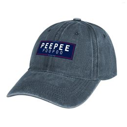 Bérets PeePee PooPoo 2024 pare-chocs Cowboy chapeau casquette Snapback Cosplay luxe personnalisé garçon femme