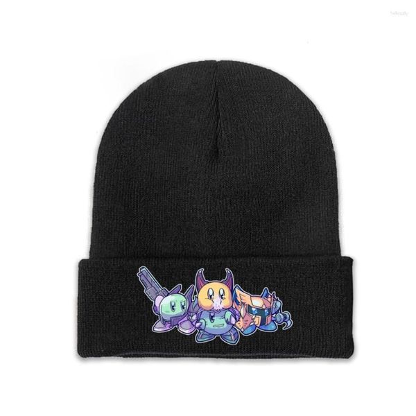 Boinas mascotas Diseño divertido Terraria Terraria Knitting Hatp Beanie Gorros Skarlies Gorrillos Ski Soft Bonnet Hats Invierno cálido