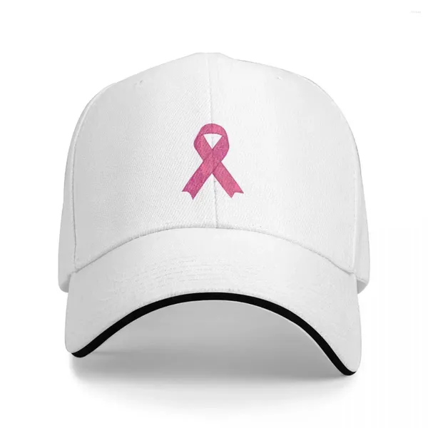 Bérets ruban rose casquette de sensibilisation au Cancer du sein mode casquettes de Baseball décontractées chapeau réglable été unisexe chapeaux polychromatiques