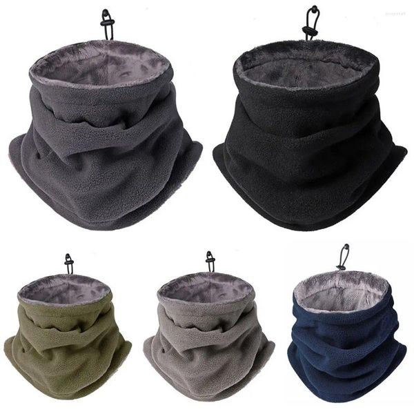 Bérets Polar Fleece Nec plus chaud Chauffeur de sport doux Swinet de pêche Pêche Pêche Masque Masque Collice Camping Camping Randonnée