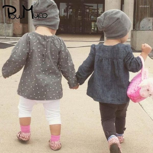 Bérets Powmuco 1 PCS Confortable Chaud À Tricoter Coton Infant Cap Enfant En Bas Âge Solide Couleur Street Dance Hip Hop Chapeau Bébé Chapeaux Po Props