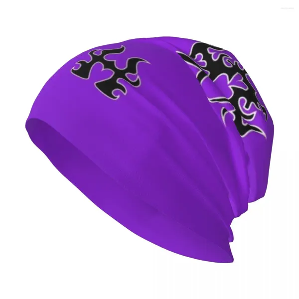 Bérets Chapeau en tricot violet Golf Man Designer Hard Hats Femme