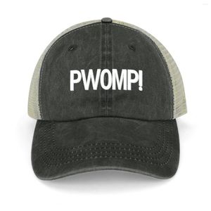 Berets Pwomp!(Blanc décrit) Cowboy Hat Man Luxury Sun for Children Mens Tennis Women's