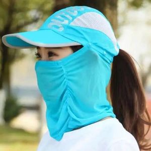 Beretten Snelle drogende nekbescherming Zon Cap UV Zonneschaduw Hoed Koel Winddichte Outdoor Sports