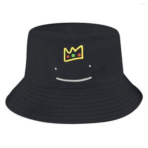 Boinas Ranboo Corona Sonrisa Sombreros de cubo unisex Sueño SMP Hip Hop Pesca Gorra para el sol Estilo de moda diseñado