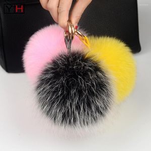 Bérets véritable boule de fourrure chapeau accessoires belle colorée gros pompons naturels moelleux plénitude marque de mode