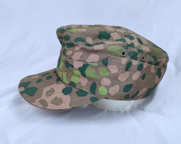 Boinas REPRO WWII ALEMANIA ELITE EM VERANO DOT44 CAMUFLAJE CAMPO GORRA DE ALGODÓN Recreación Sombrero militar EN TAMAÑOS