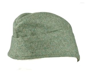 Bérets Reproduction de la seconde guerre mondiale, casquette de garnison en laine allemande pour homme, PANZER, magasin militaire, 5605101
