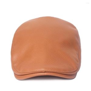 Beretten retro schilder hoed waterdicht comfortabel om te dragen knop sluiting mannelijke baret super zachte mannen plat buitenaccessoire