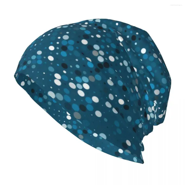 Bérets strass cristal diamant Bonnet chapeaux hiver automne rue Skullies bonnets pour hommes femmes tricoté chapeau chaud double usage casquette