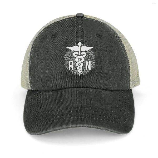 Berets RN Cowboy Hat Hat Military Tactical Custom Custom Snapback Golf Women Men's