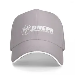 Berets Russian Motorcycle DNEPR Baseball Cap Men Snapback Chaps Caps Caps Adulte Sun Hat Gorras Os Unisexe Papa réglable