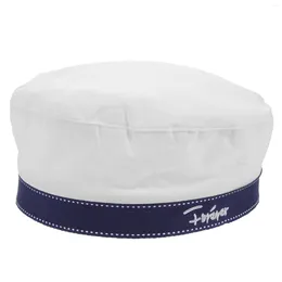 Berets Sailor Hat élégant béret femme chapeaux décontractés pour les femmes blancs