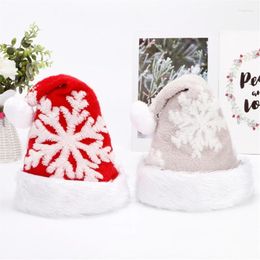 Berets Santa-Claus Caps Cool-Girl Dress Up Christmas Hat Stage Performance Home Noël Festival Party Année Drop