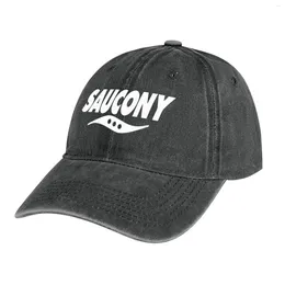 Berets Saucony pour fan de cowboy chapeau golf UV Protection Solar Caps femmes hommes