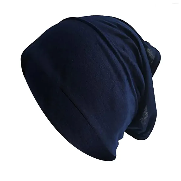 Bérets écharpe chapeau extensible sous les femmes mode Bonnet Hijab casquette casquettes de Baseball rester réveillé chapeaux