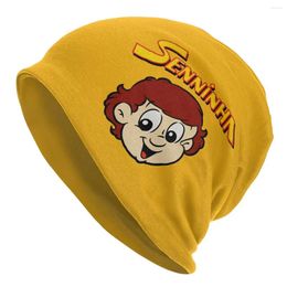 Bérets Senninha Ayrton Senna Bonnet Chapeaux Hip Hop Plein Air Skullies Bonnets Chapeau Pour Hommes Femmes Tricoté Chaud Multifonction Casquettes