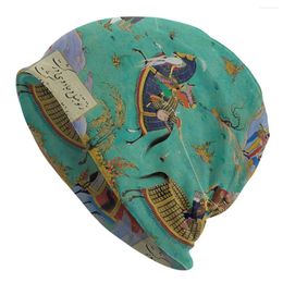 Bérets Shahnameh Persan Miniature Mode Bonnet Mince Casquettes Perse Skullies Bonnets Ski Bonnet Doux Chapeaux