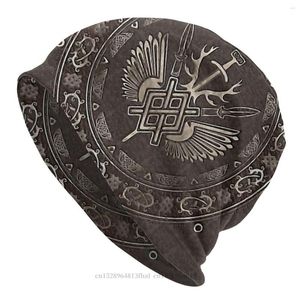 Bérets Skullies Bonnets Chapeau Gungnir Spear Of Odin Beige Cuir Outdoor Beanie Caps Mythologie Grecque Ski Coton Bonnet Chapeaux